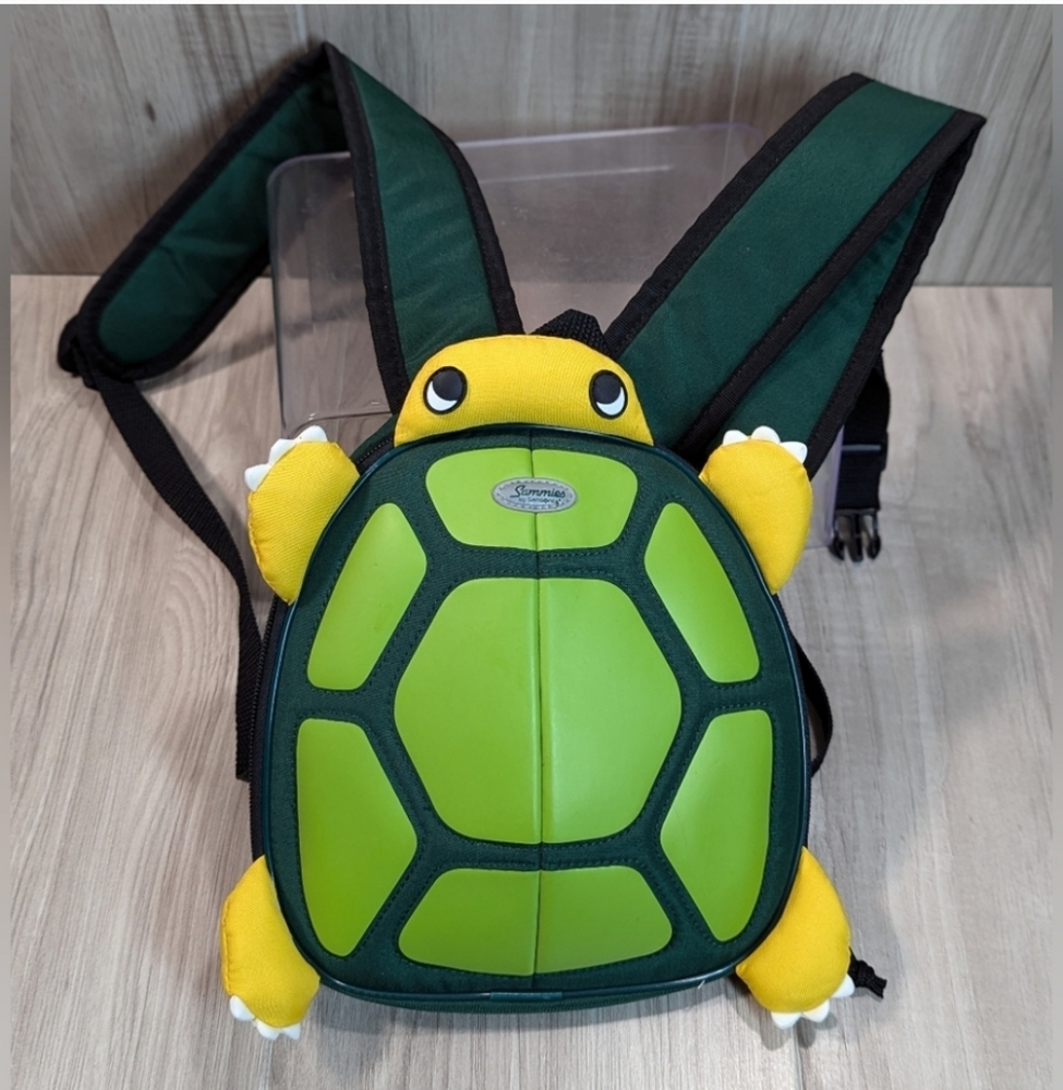 Kids Samsonite Sammie's Dreams Turtle Backpack Unused UK Green Yellow